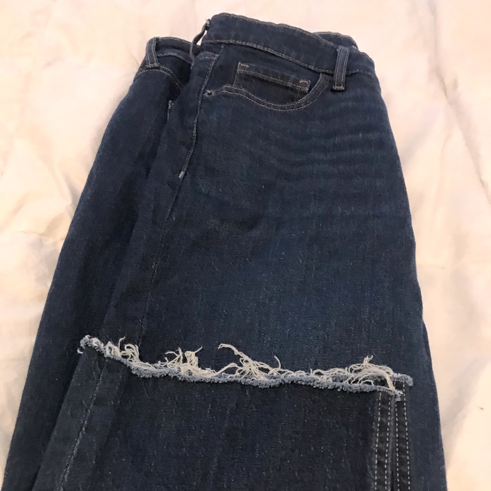 Old navy dark wash bootcut jeans
